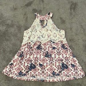 Small Halter Neck Woman’s Tank Top